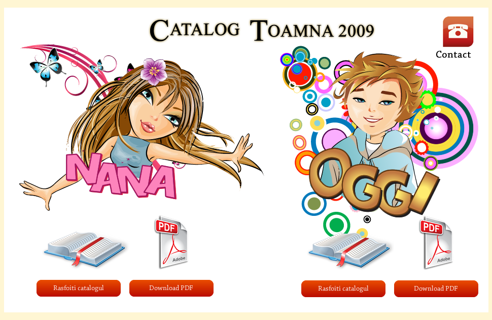 Web design - Nana.ro